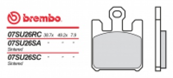 Brzdové destičky Brembo MOTO