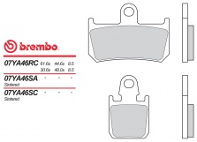 Brzdové destičky Brembo MOTO